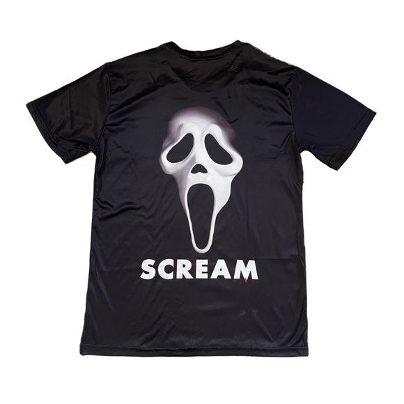 Scream Tops - SOLD - 1996 Vintage Scream Ghostface Design T-Shirt - S
